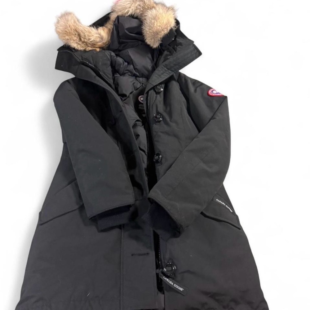 Canada Goose Black Parka with Fur Hood